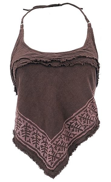 Guru-Shop T-Shirt Goa Top, Psytrance, bedrucktes Bandeau Top -.. Festival, günstig online kaufen