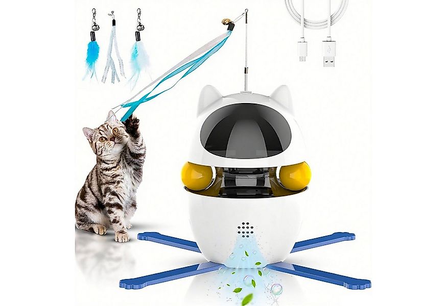 Comfy Mate Tier-Beschäftigungsspielzeug Katzenspielzeug 2 in 1 Mit Echter Z günstig online kaufen