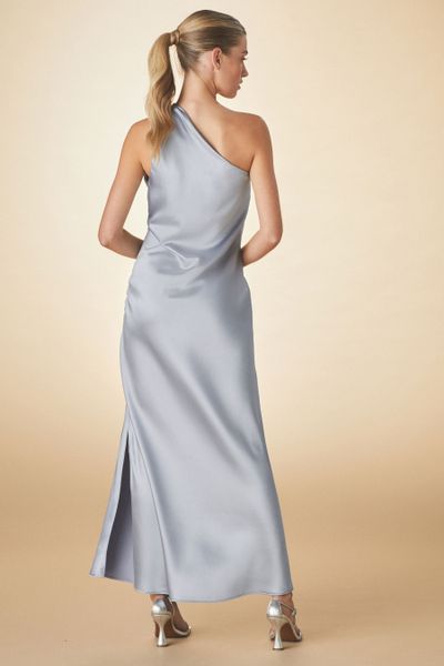 Next Satinkleid Maxi-Brautjungfernkleid aus Satin mit günstig online kaufen