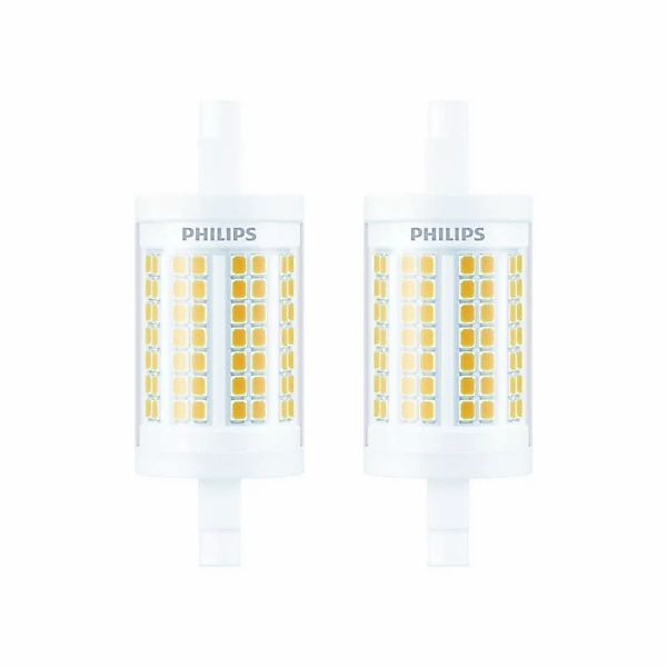 Philips LED Lampe R7s Röhre R7s-78 11,5W 1521lm 3000K Doppelpack günstig online kaufen