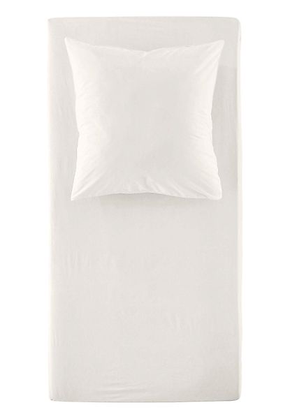 Hessnatur Spannbettlaken aus reiner Bio-Baumwolle, Web, günstig online kaufen