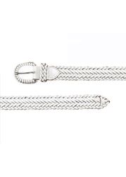 LASCANA Flechtgürtel Hüftgürtel Ledergürtel, einfaches Verstellen, günstig online kaufen