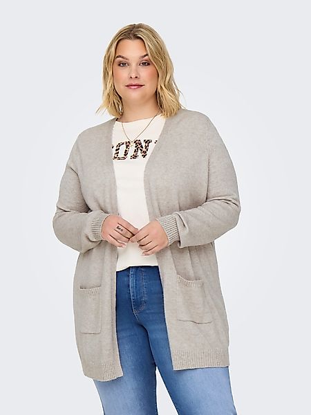 ONLY CARMAKOMA Strickjacke CARESLY L/S OPEN günstig online kaufen