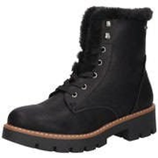 Via della Rosa Schnür Boots Damen schwarz günstig online kaufen
