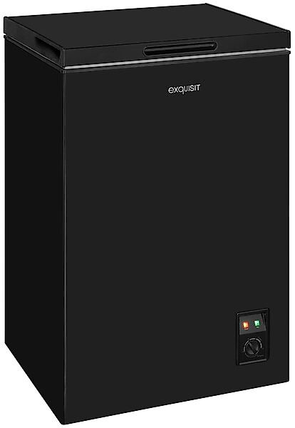 exquisit Gefriertruhe »GT100-050E schwarz«, 83,5 cm hoch, 54,5 cm breit günstig online kaufen