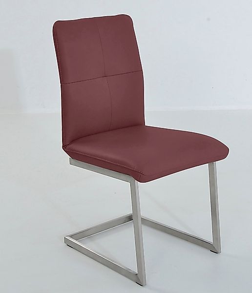 K+W Komfort & Wohnen Freischwinger »6511«, Leder CLOUD, Freischwinger mit H günstig online kaufen