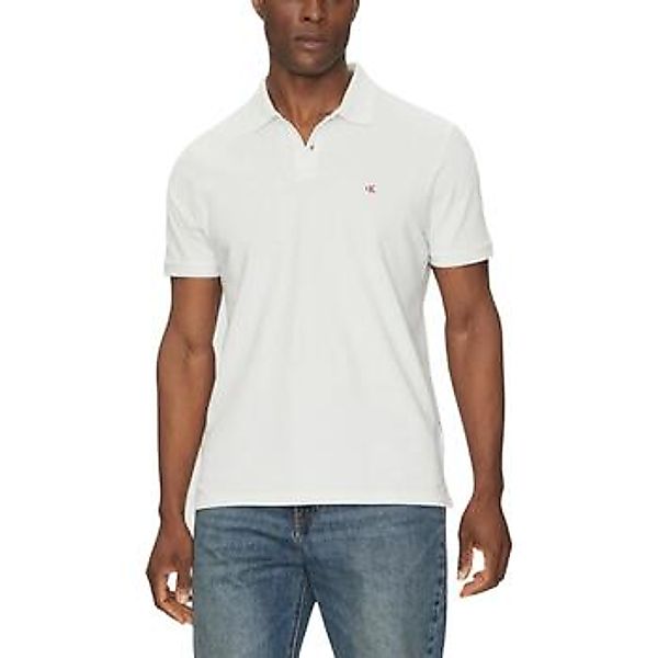 Calvin Klein Jeans Poloshirt SS CASUAL PIQUE CLASSIC POLO Mit Rundhalsaussc günstig online kaufen