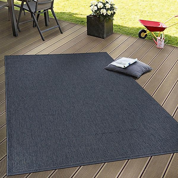Paco Home Teppich »Timber 125«, rechteckig, 7 mm Höhe, In- und Outdoor geei günstig online kaufen
