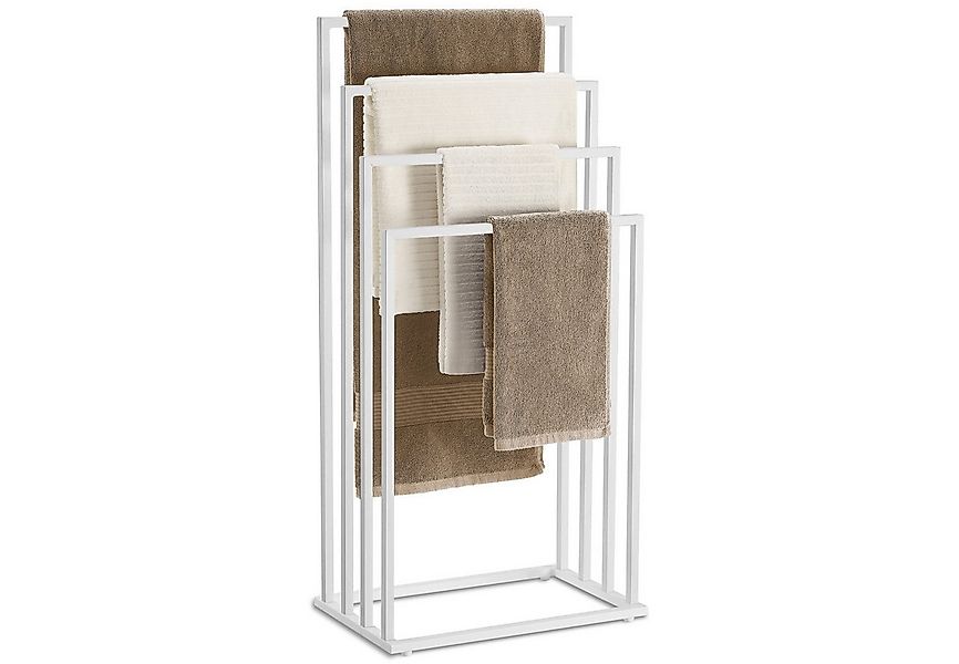 Home Collective Handtuchhalter ohne Bohren Handtuchständer aus Stahl mit 4 günstig online kaufen