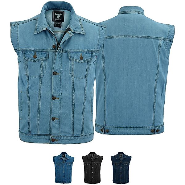 BULLDT Motorradweste BLD698 Jeansweste Biker Kutte günstig online kaufen