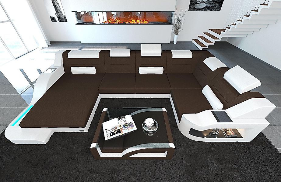 Sofa Dreams Wohnlandschaft Stoffsofa Couch Stoff günstig online kaufen