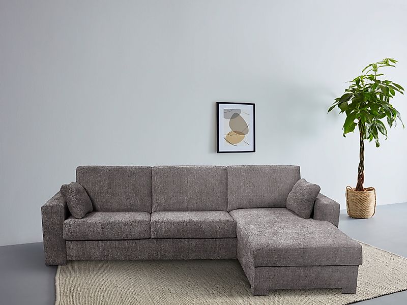 Home affaire Ecksofa Roma "M" Matratzenhöhe günstig online kaufen