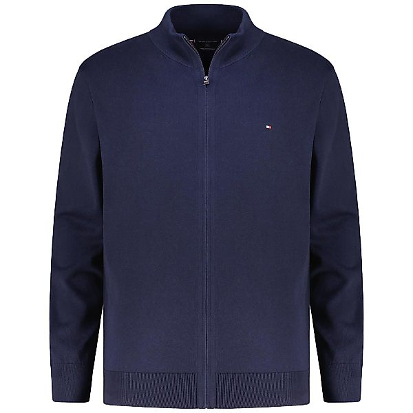 Tommy Hilfiger Feinstrickjacke mit Kaschmir Farbe marine Größe: 3XL günstig online kaufen