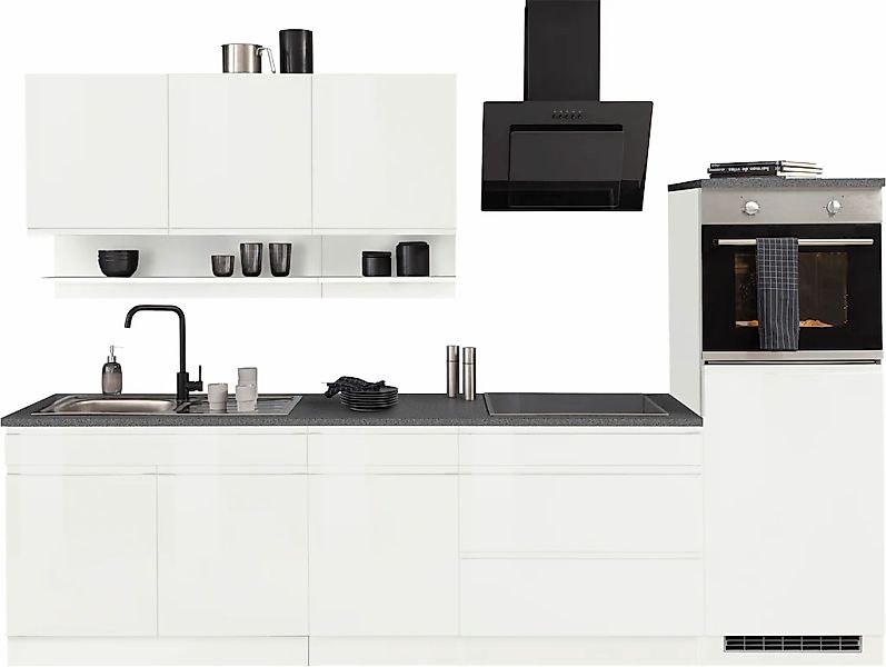 HELD MÖBEL Küchenzeile "Virginia", Breite 290 cm, wahlweise mit Induktionsk günstig online kaufen