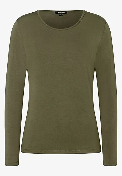 Langarm-T-Shirt, dunkelgrün, Winter-Kollektion günstig online kaufen