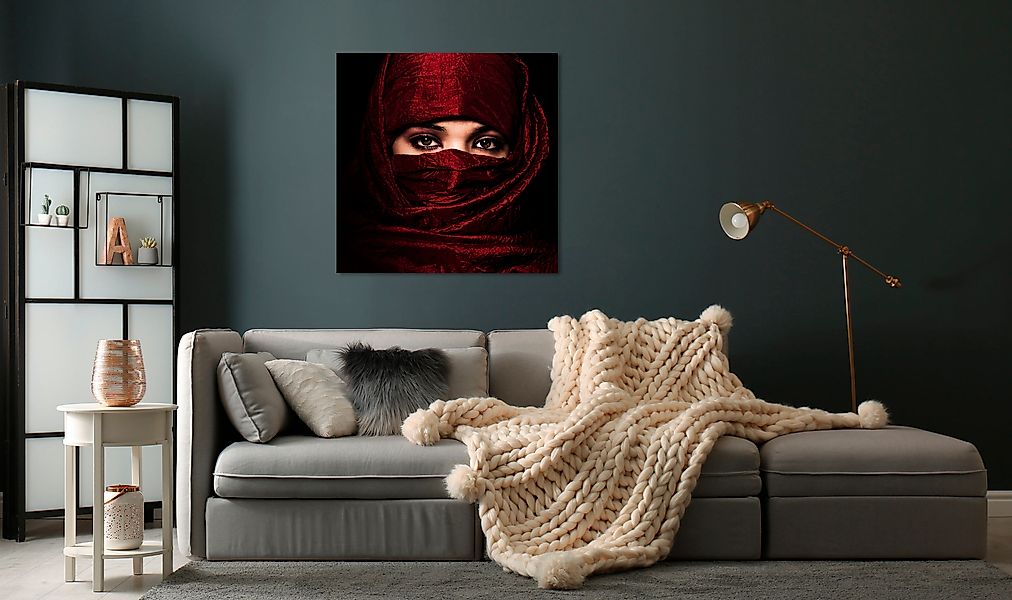 queence Acrylglasbild »Elof«, Gesicht-Religion-Kunst-Frau-Bilder von Frauen günstig online kaufen