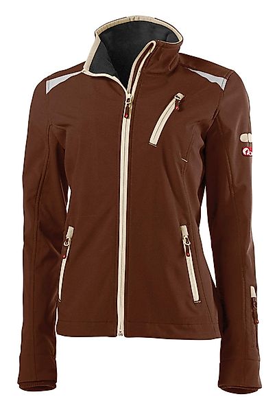 fortis Softshelljacke Damen twenty-four, braun/beige, Größe günstig online kaufen