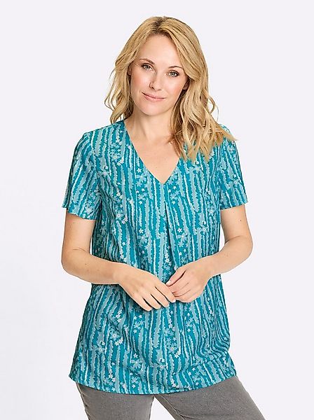 Sieh an! Klassische Bluse Kurzarm-Bluse Kurzarm günstig online kaufen