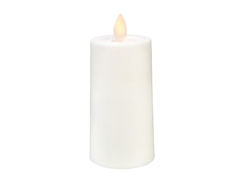 STAR TRADING LED-Kerze M-Twinkle (1-tlg), Grabkerze weiß Außen 6/18h Timer günstig online kaufen