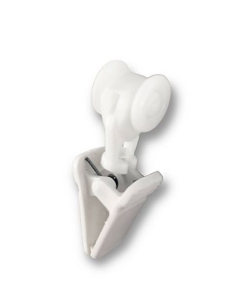 nodeko Gardinenröllchen Gardinenrollen mit Klammer für U-Schienen, für Vorh günstig online kaufen