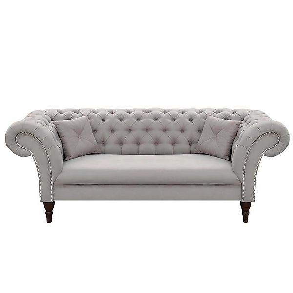 Xlmoebel Sofa Neue 3-Sitzer Sofa mit Chesterfield-Design, Polster aus Leder günstig online kaufen