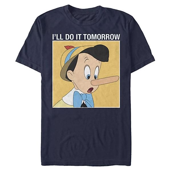 Disney Classics - Pinocchio - Pinocchio Do It Tomorrow - Männer T-Shirt günstig online kaufen