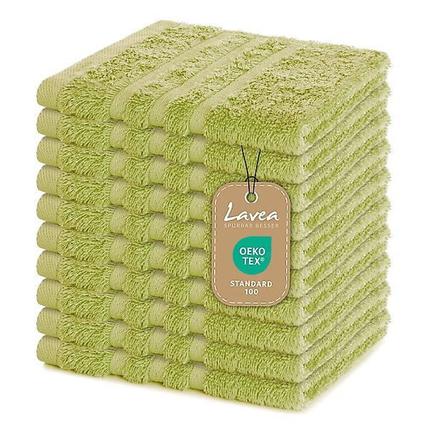 Lavea Handtuch Set Frottierserie Elena, Seiftuch günstig online kaufen