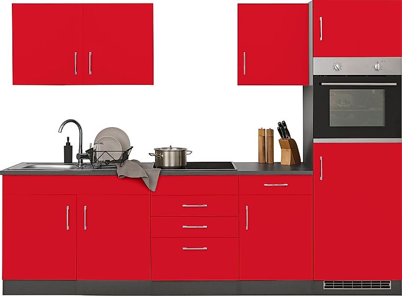 KOCHSTATION Küchenzeile »KS-Paris – Küchen mit einzigartigen Fotomotiven au günstig online kaufen