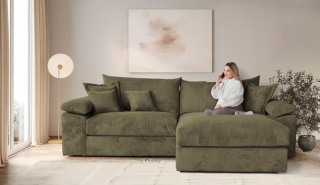 Home affaire Ecksofa "Soft&Cosy XXL L-Form, B: 303 cm - OTTO. Verlässliche günstig online kaufen