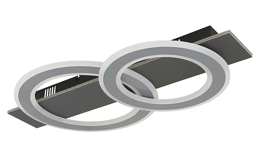 Globo Lighting Deckenleuchte   ¦ schwarz ¦ Maße (cm): B: 63 H: 7 Lampen & L günstig online kaufen