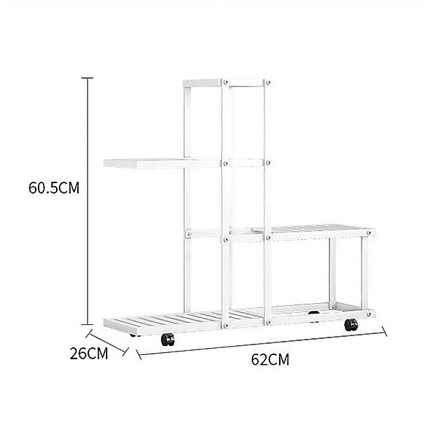 GarveeMore Blumenständer Pflanzenständer Blumenständer Schmiedeeisen Rack O günstig online kaufen