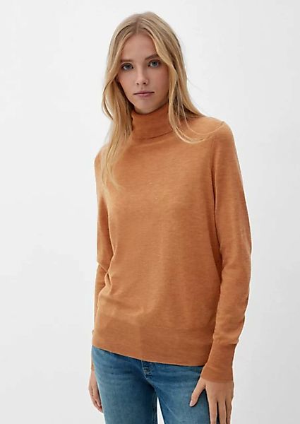 QS Strickpullover Pullover aus Wollmix günstig online kaufen