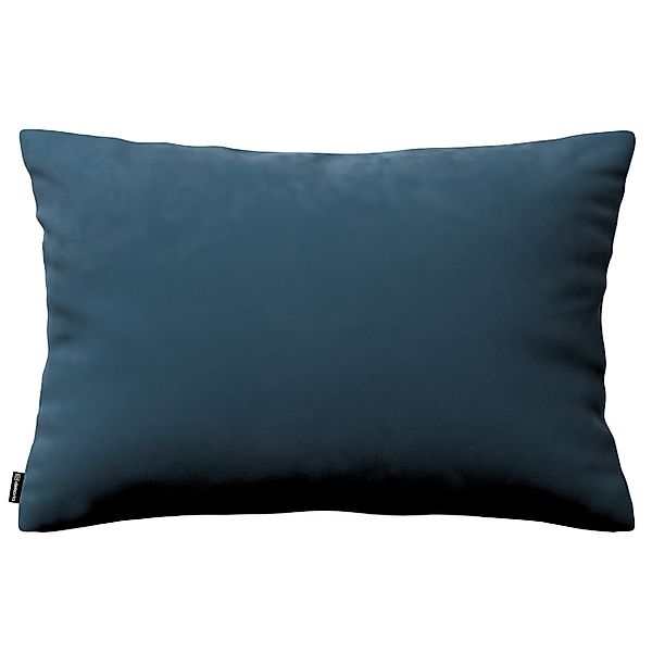 Kissenhülle Kinga rechteckig, blau, 60 x 40 cm, Velvet (704-16) günstig online kaufen