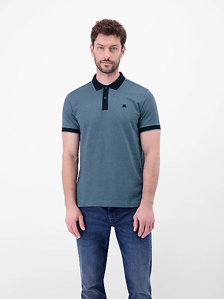 LERROS Poloshirt "Poloshirt in 2-Tone-Optik" günstig online kaufen