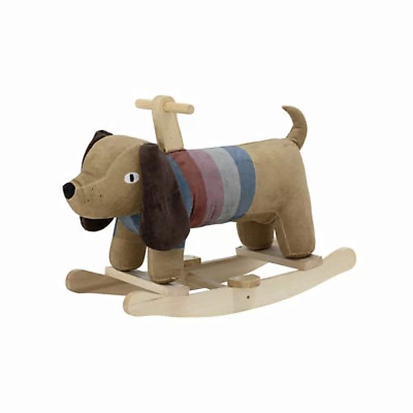 Schaukelspielzeug Charlie textil bunt / Hund - Cordsamt - Bloomingville - B günstig online kaufen
