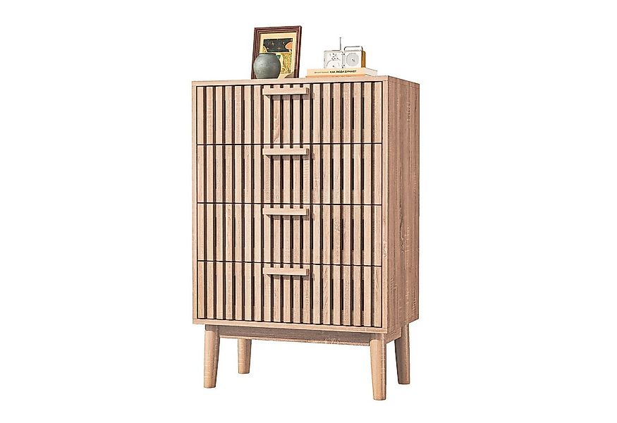 FUROKOY Sideboard Kommode Küchenschrank, Holzbeine (Buffetschrank Hoher Sei günstig online kaufen