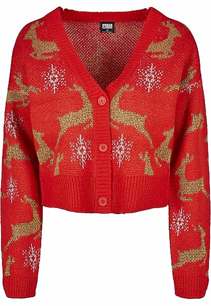 URBAN CLASSICS Cardigan "Urban Classics Damen Ladies Short Oversized Christ günstig online kaufen