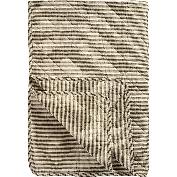 Ib Laursen Tagesdecke Quilt Baumwolle Streifen günstig online kaufen