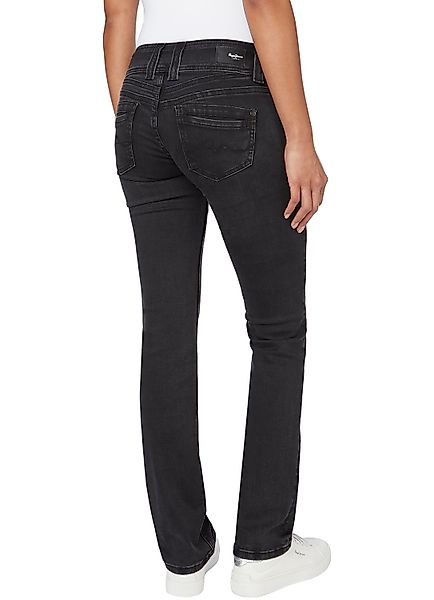 Pepe Jeans Damen Jeans GEN - Regular Fit - Schwarz - Black Denim günstig online kaufen