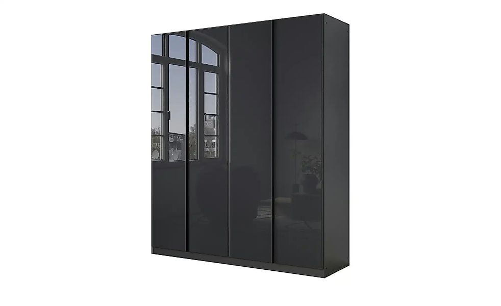 Drehtürenschrank  Monostar ¦ grau ¦ Maße (cm): B: 181 H: 210 T: 54.0 Schrän günstig online kaufen