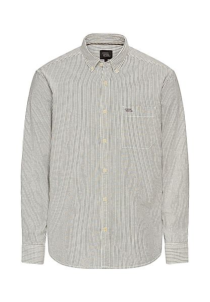 camel active Langarmhemd mit Logo Stickerei günstig online kaufen