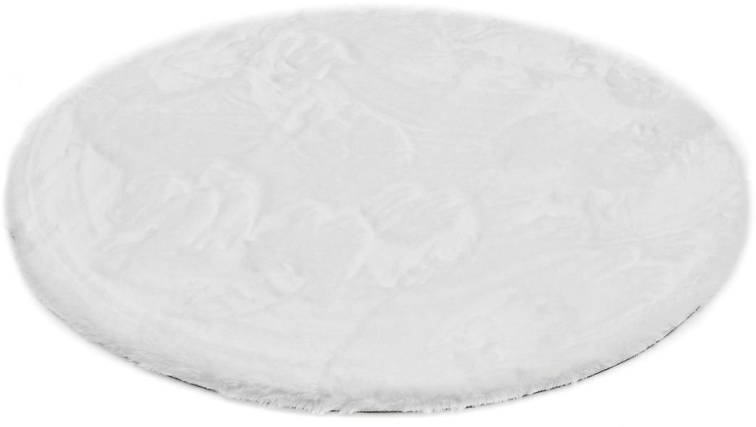 LUXOR living Fellteppich "Novara" rund 30 mm Höhe Kunstfell, Kaninchenfell- günstig online kaufen