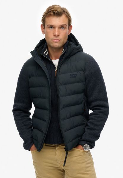 Superdry Steppjacke HOODED STORM KNIT HYBRID günstig online kaufen