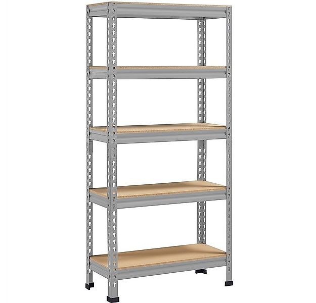 Yaheetech Schwerlastregal, Lagerregale 70 cm breit, Kellerregal Metall günstig online kaufen