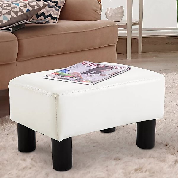 HOMCOM Fußhocker Eingangbank Rückenfreier Hocker (Bank günstig online kaufen