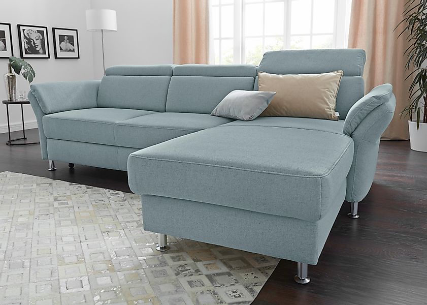 sit&more Ecksofa Avignon L-Form, Kopfteilverstellung, wahlweise günstig online kaufen