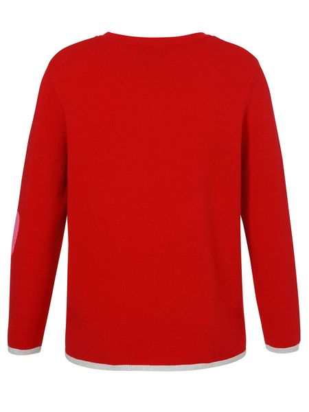 VIA APPIA DUE Strickpullover mit eingestrickten günstig online kaufen