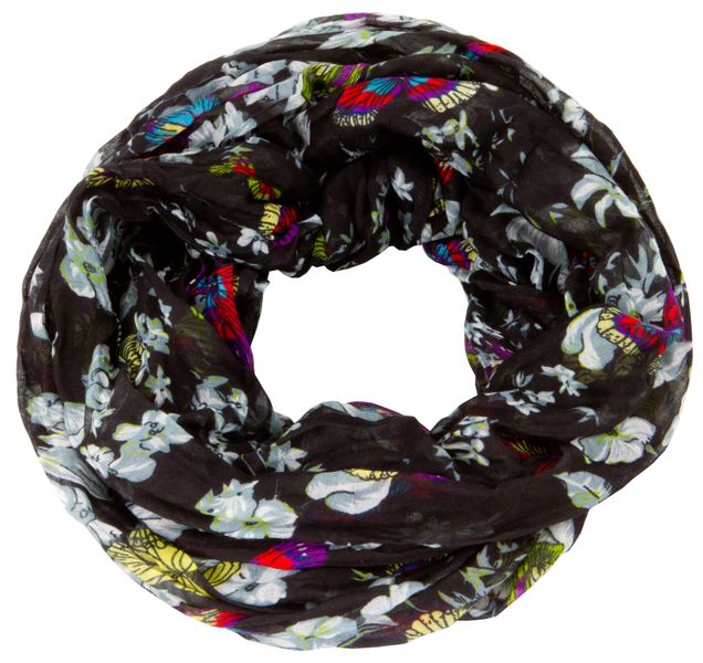 AvaMia Modeschal 3999-Butterfly Loop Schal Schlauchschal günstig online kaufen