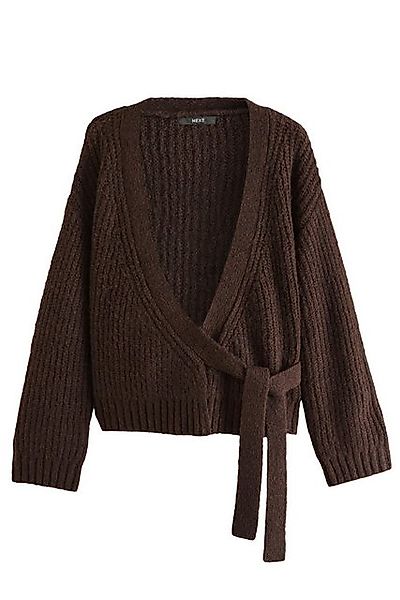 Next Strickjacke Langärmelige Strickjacke mit Wollanteil (1-tlg) günstig online kaufen