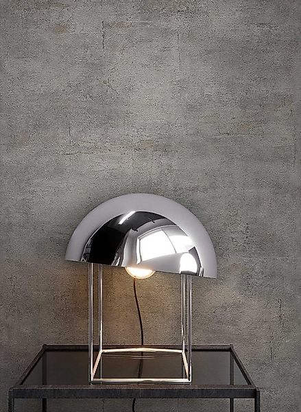 Newroom Vliestapete Gesso Escuro Tapete Putz,Beton, Anthrazit Tapete Uni Pu günstig online kaufen